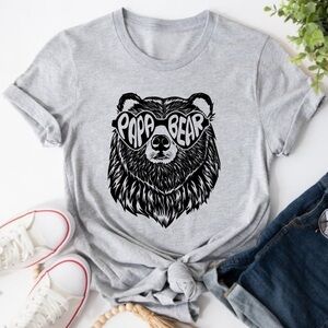Papa Bear Shirt, Father’s Day gift, Cute dad shirt